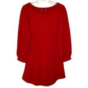 Vintage Long Sleeve Cocktail Dress Mini Dress